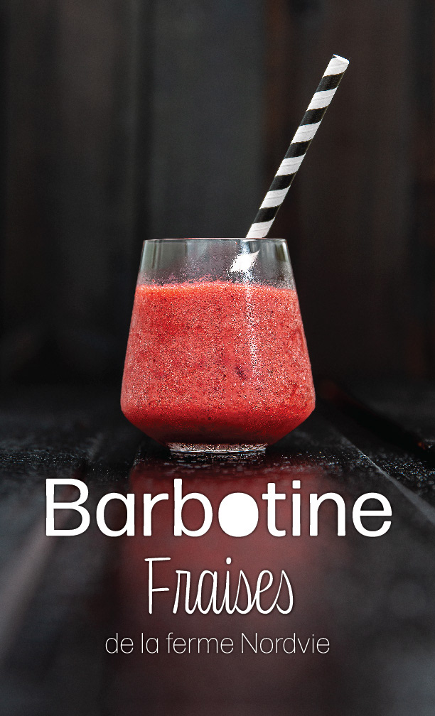 affiches Agro alimentaire barbotine cocktails paille papier produit rose rouge slush