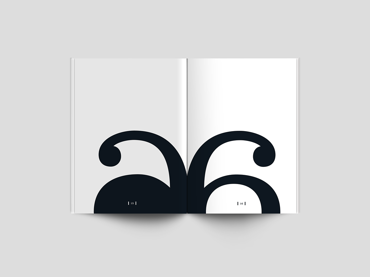 Typeface font Booklet Clarendon cool bold strong London royal slab serif typo print design publication