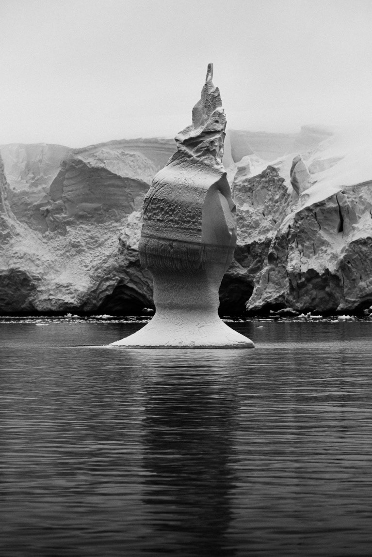 antarctica black & white clouds frozen ice iceberg Landscape mountains Ocean water