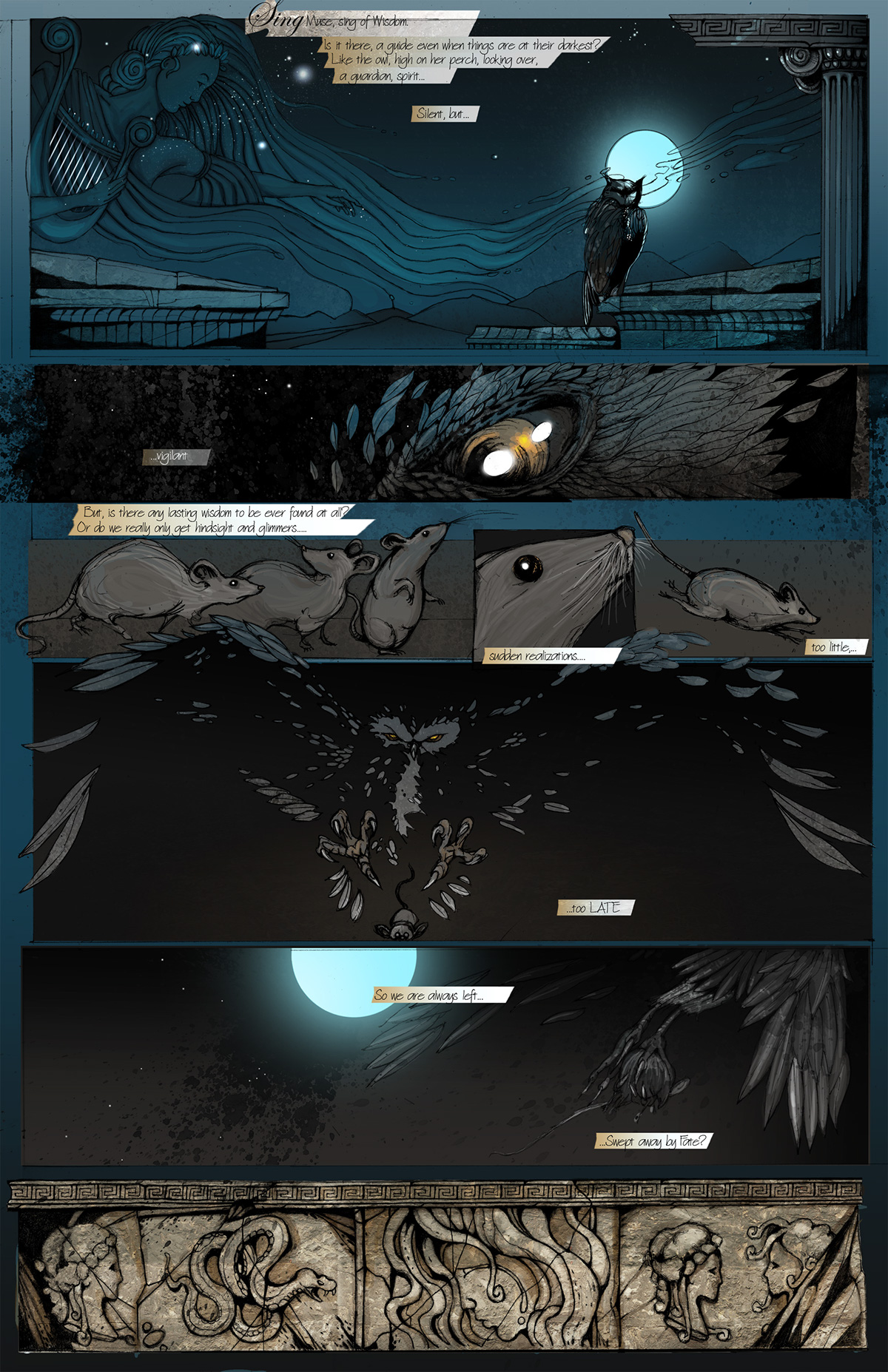 Graphic Novel medusa dante Dante Lividini
