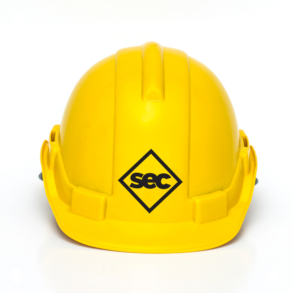 SEC construction yellow