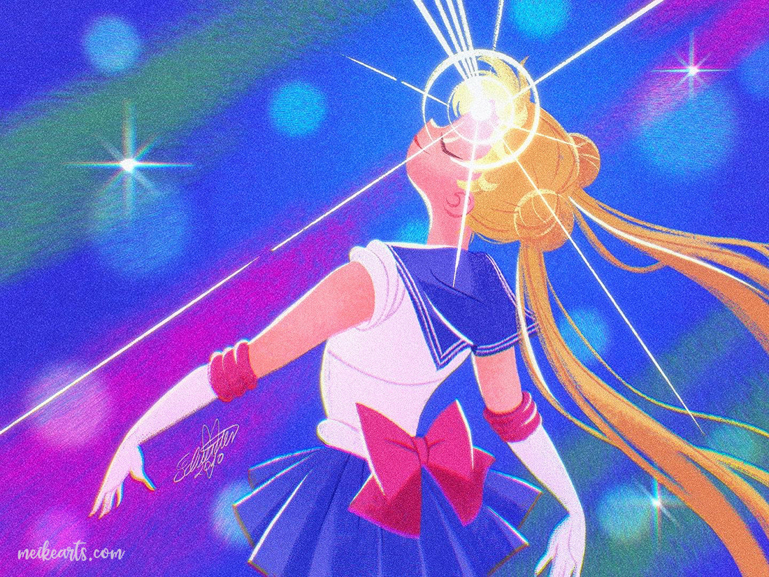 anime eternal sailor moon manga sailor moon Sailor Senshi sailor soldiers studies Super Sailor Moon