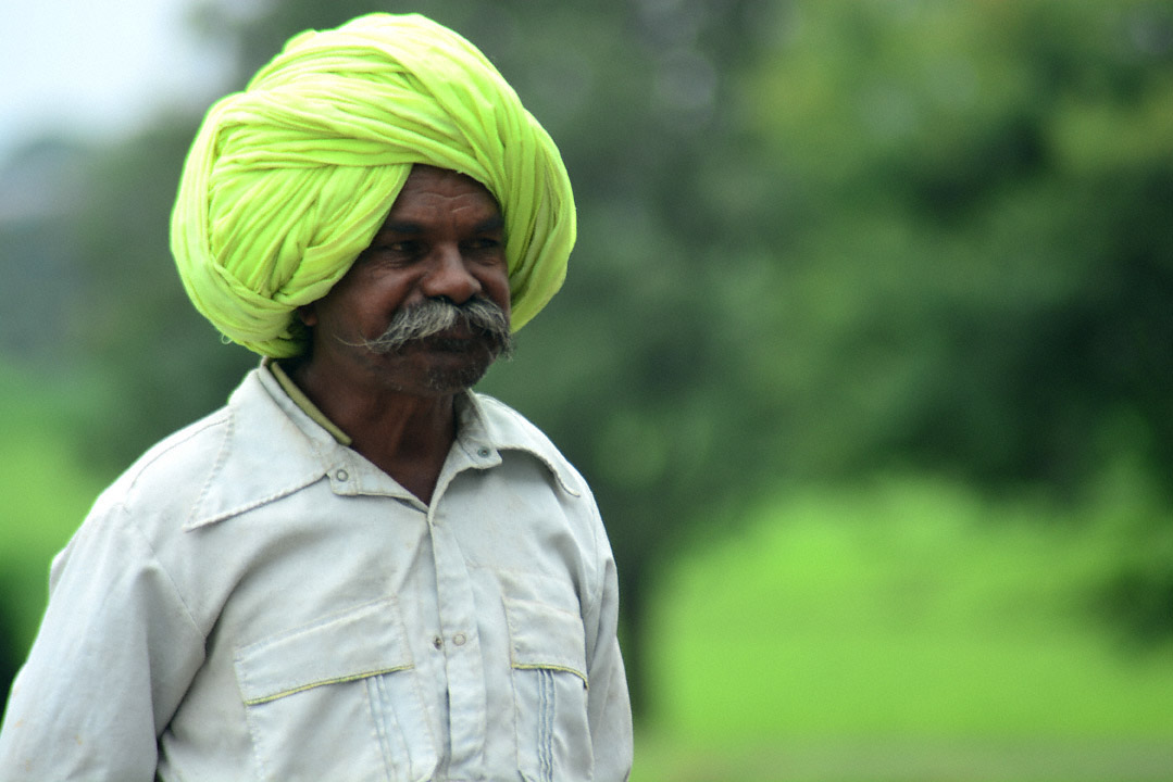 Rural india portraits turbans indian men turban styles madhya pradesh Dhar district India