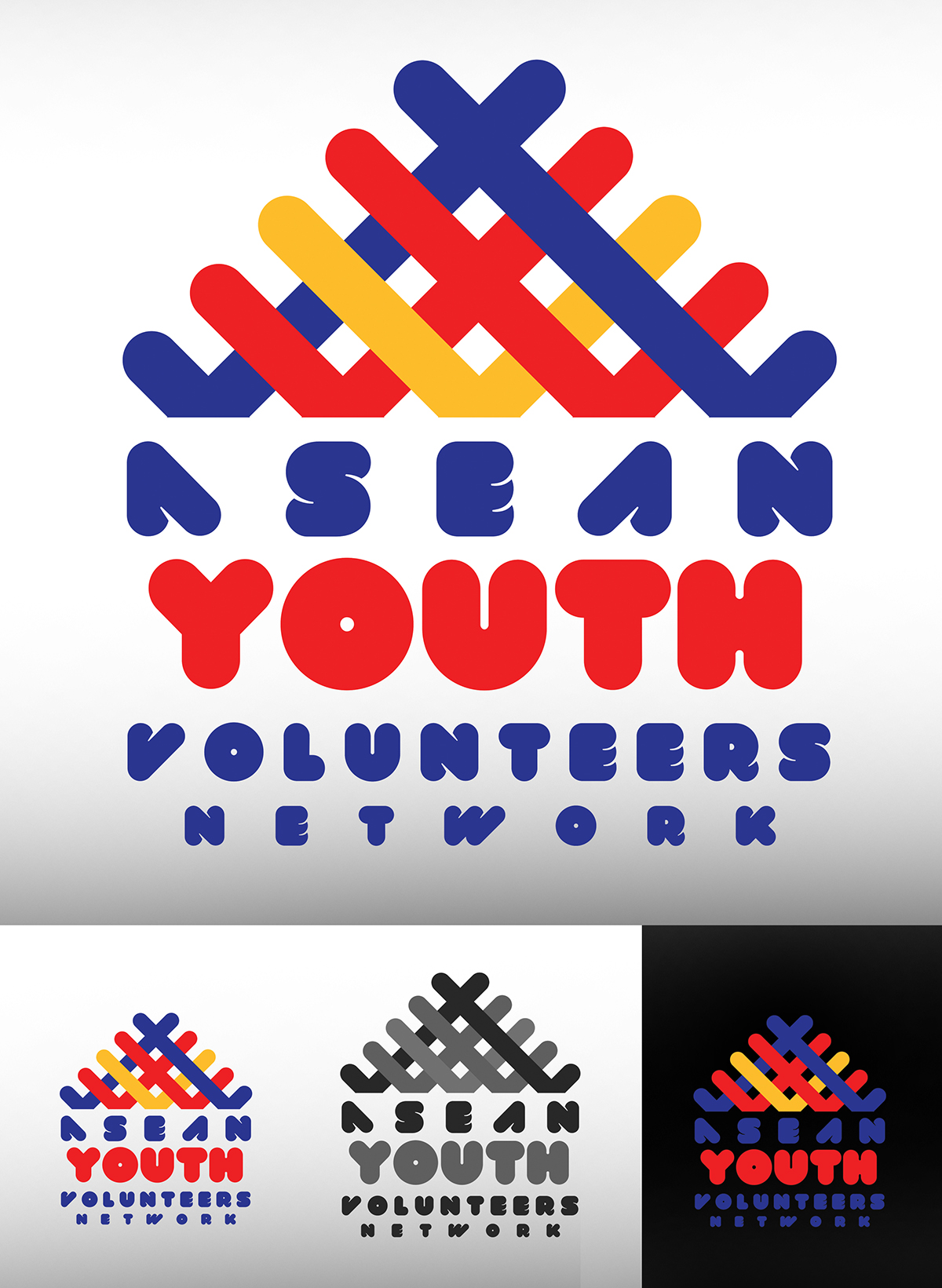 volunteers  asean southeast asia ASEAN Youth Volunteers hut woven mat logo