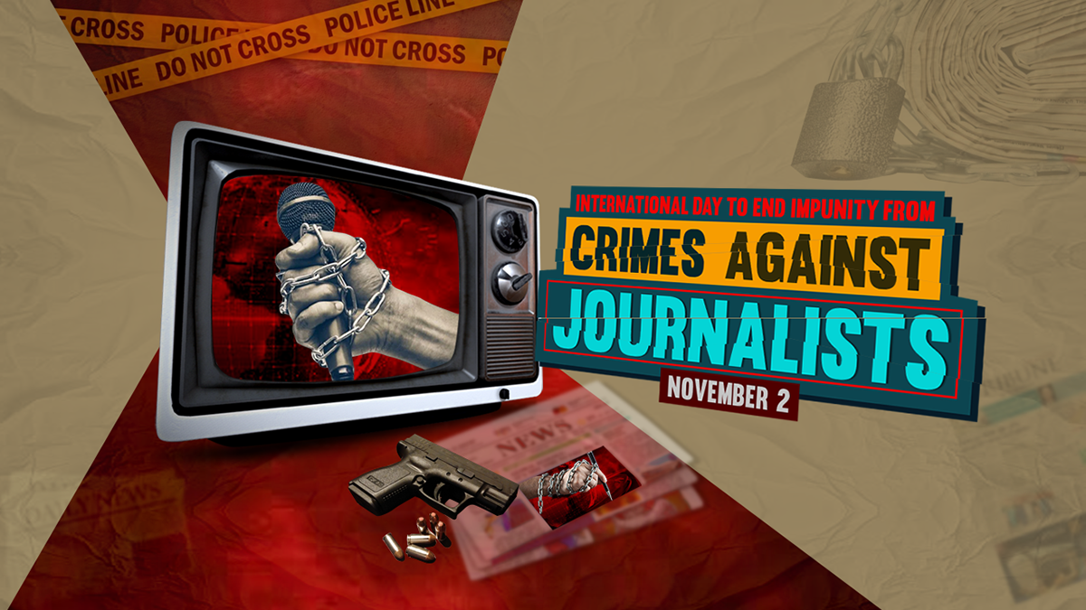 crime Channel graphics designer Advertising  Graphic Designer crime against journalists tvbranding tvchannel tvgraphics