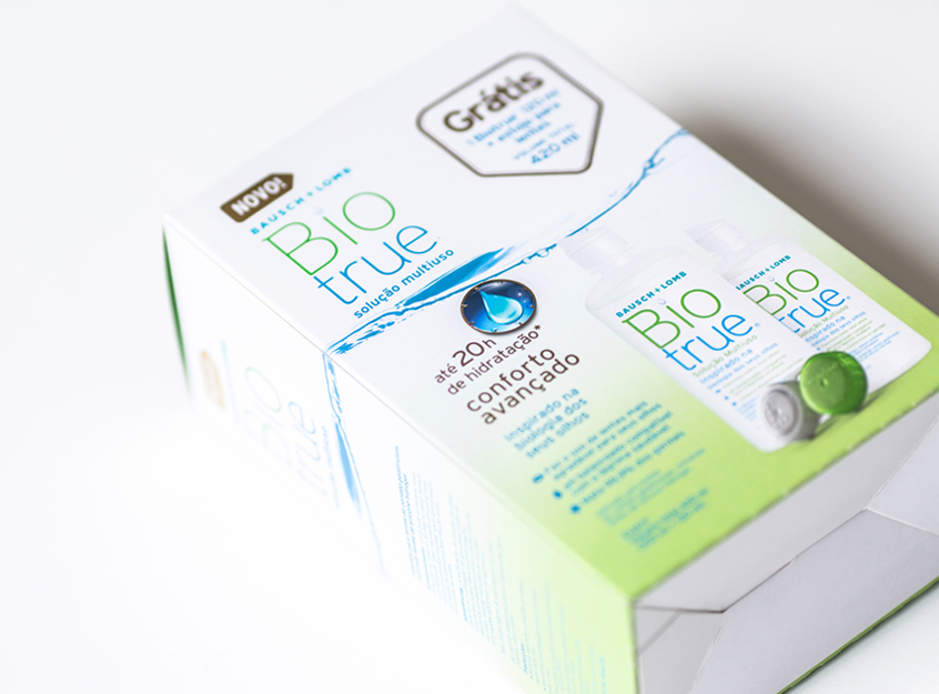 BioTrue bausch+lomb multi-purpose solution Contact Lens