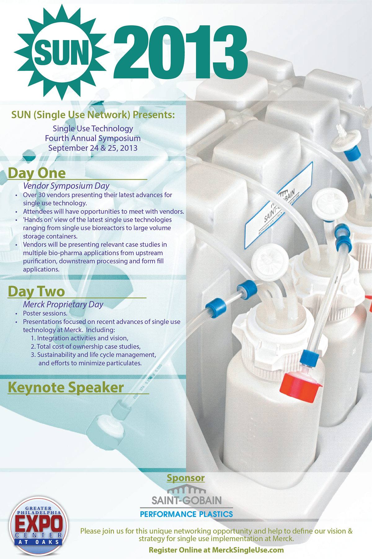 Single Use Network Sun 2013 poster symposium Biopharma Pharmaceutical Biopharmaceutical