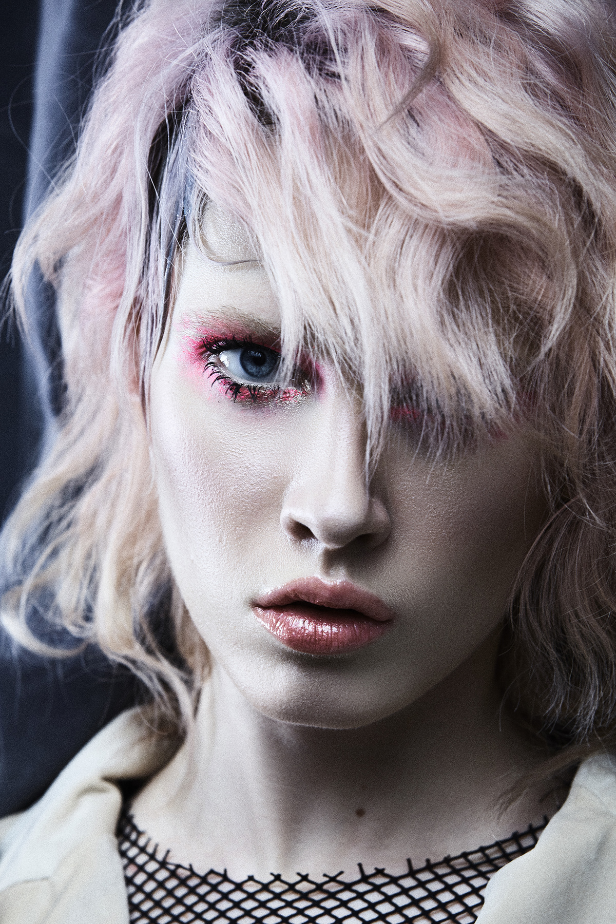 Make Up pink model Fashion  girl