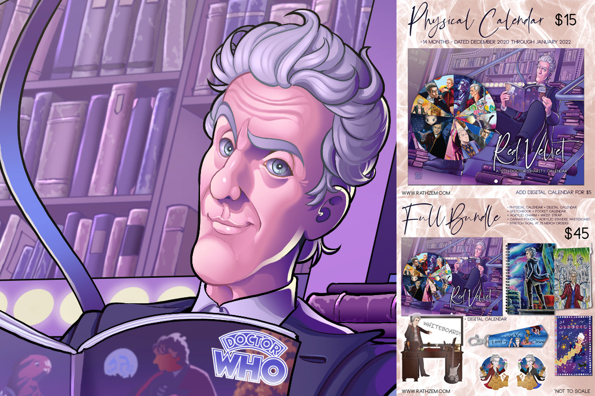 12th doctor cartoon Doctor Who doctorwho dwfancreations fanart peter capaldi petercapaldi tardis Whovian