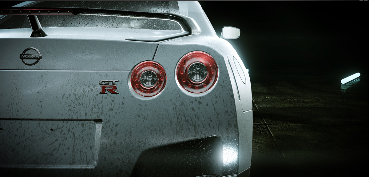 mark ranson art car Nissan GTR cryengine 3D game 3dsmax
