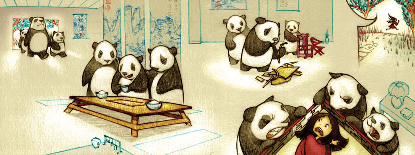 goldilocks bears china children's book