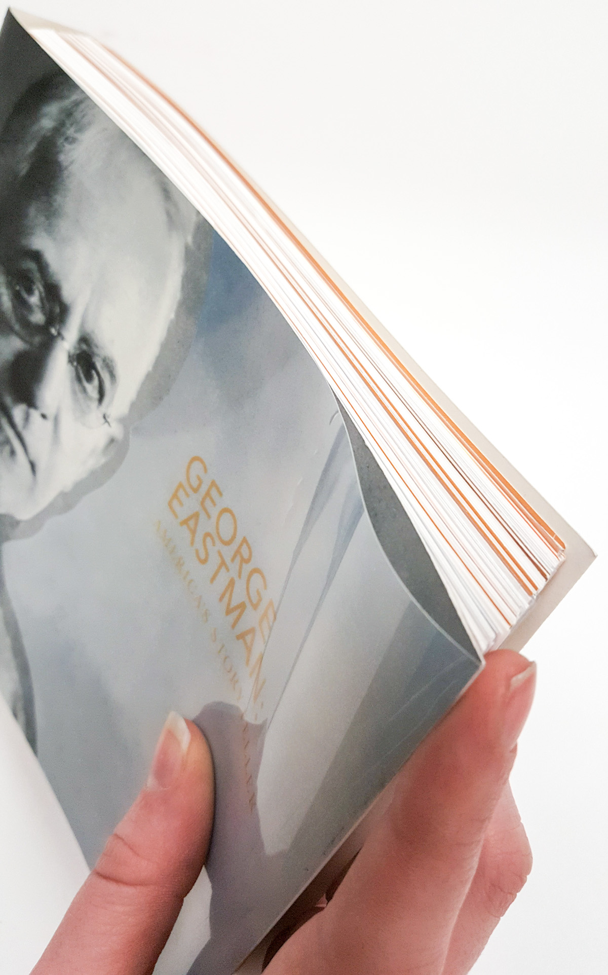 kodak George Eastman Photography  chapbook publication Hand-sewn binding perfect bind