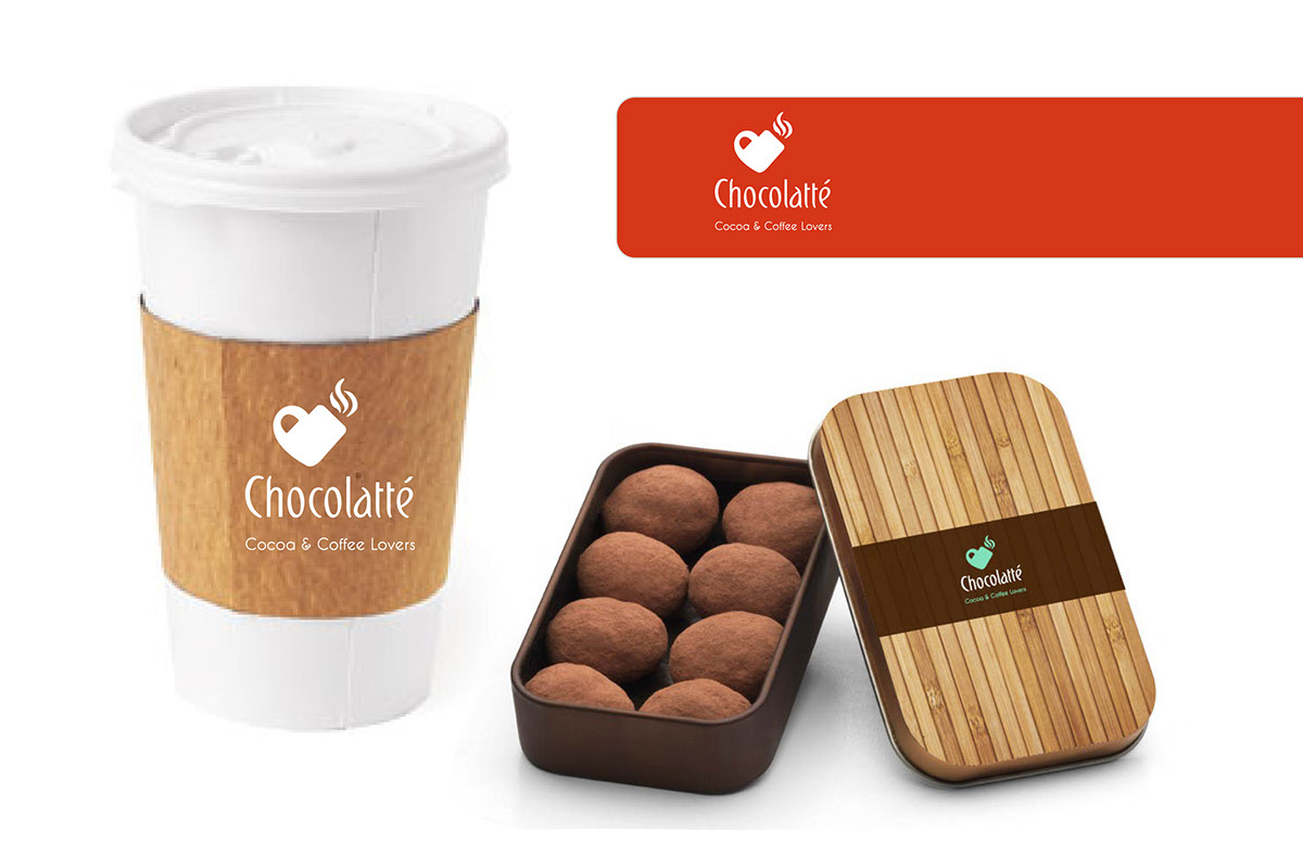 cafe Coffee brand chocolate chocolat RETAURANT Love