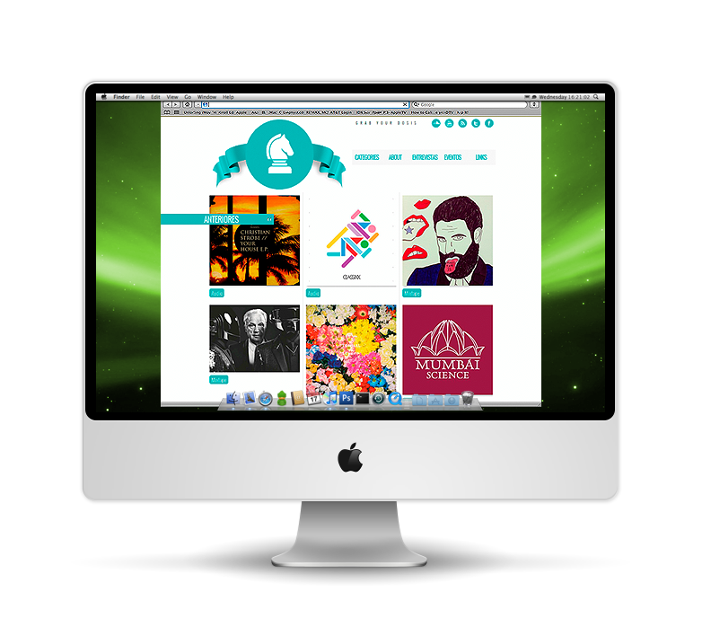 logo Logotype Website wordpress cms music app community manager SEO Hobby webmaster