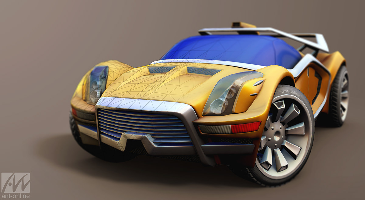 car game LOW poly tutorial Vehicle