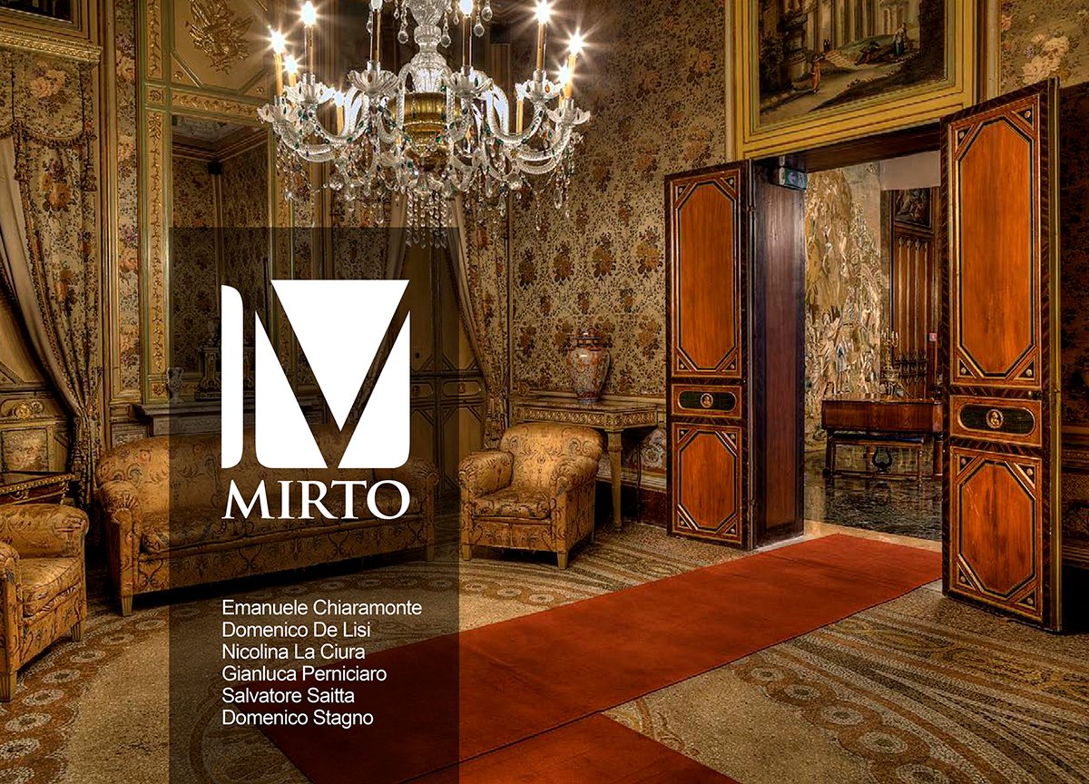 mirto Palermo Termini Imerese Palazzo visual identity brand logo
