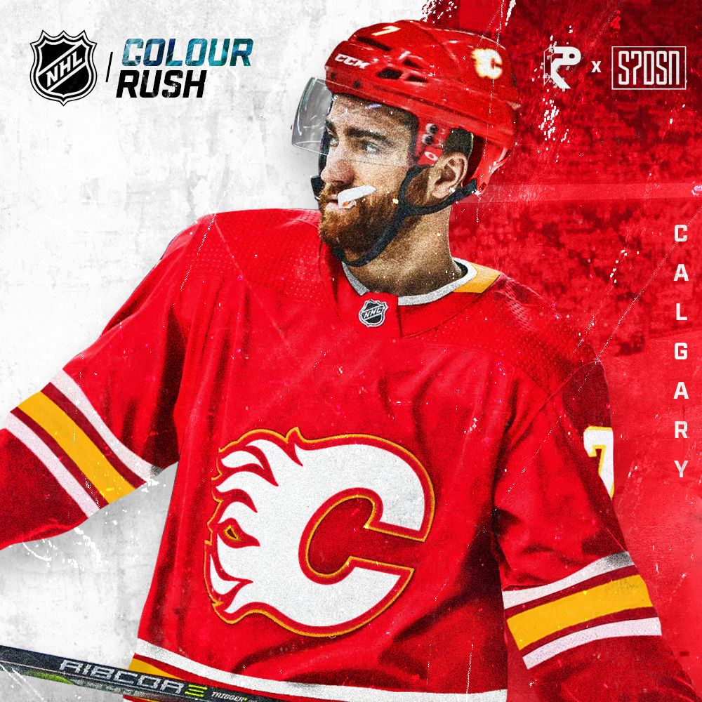 Hockey fans will love these NHL colour rush jersey concepts