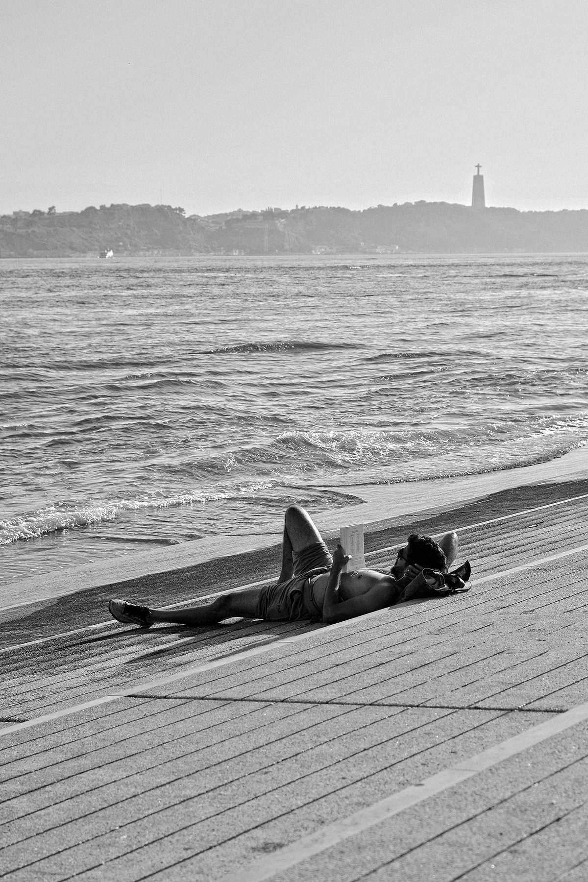 Portugal Lisbon milliondirtyways stikleryte black and white Surf Urban summer Cascais sea