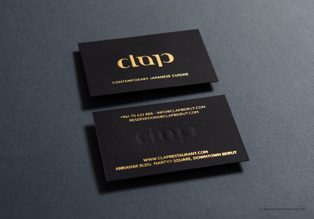 clapdubai Clapdxb Logo Design luxury branding paperview paperviewbranding