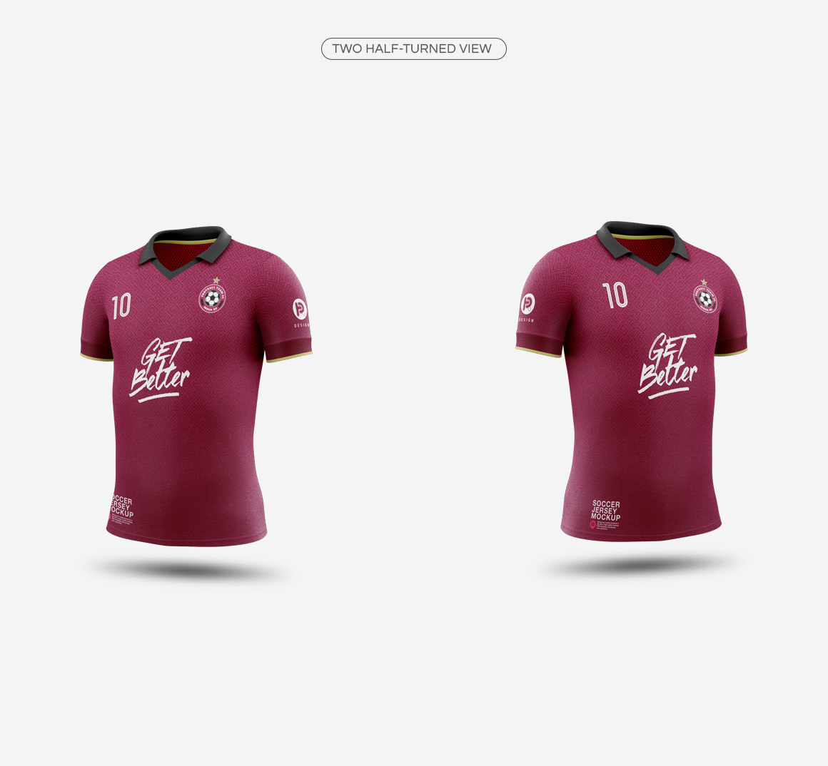 apprel football soccer Mockup jersey tshirt sport psd uniform kit