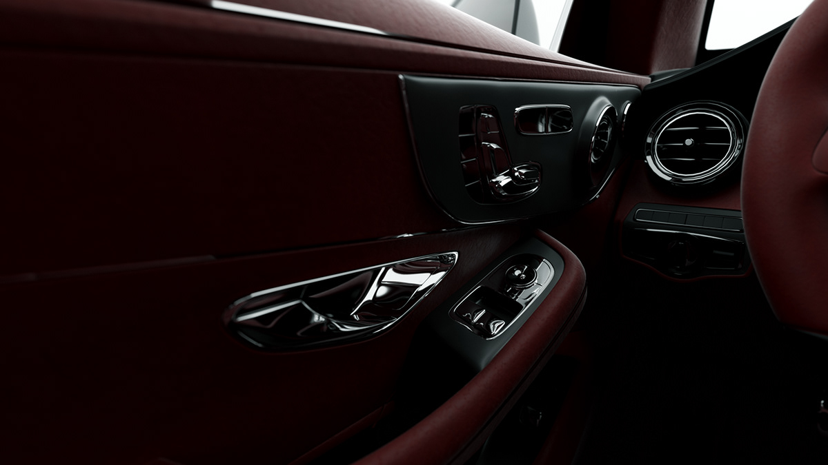 3D 3ds max automotive   car CGI mercedes product design  Render visualization vray