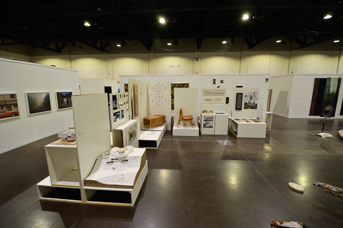 risd design Exhibition  grad show module mountain art curation