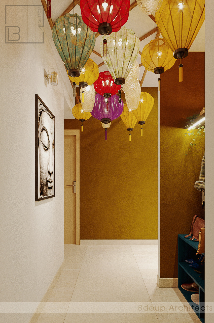#Bdoup #BdoupArchitects #Architecture #Design #apartment #house #interior #Hoian #yellow