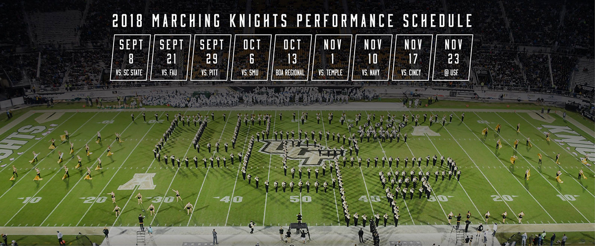 ucf marching band drumline knights GAMEDAY football drums music college