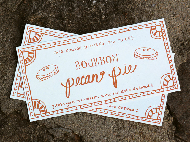 pie  coupon  Hand-Written  hand-drawn  fun  Cute