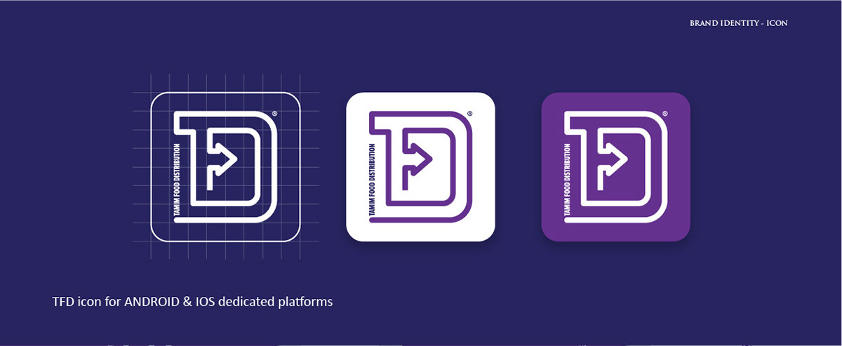 brand logo logotyoe tfd TFD LOGO identity visual graphical chart Project distribution