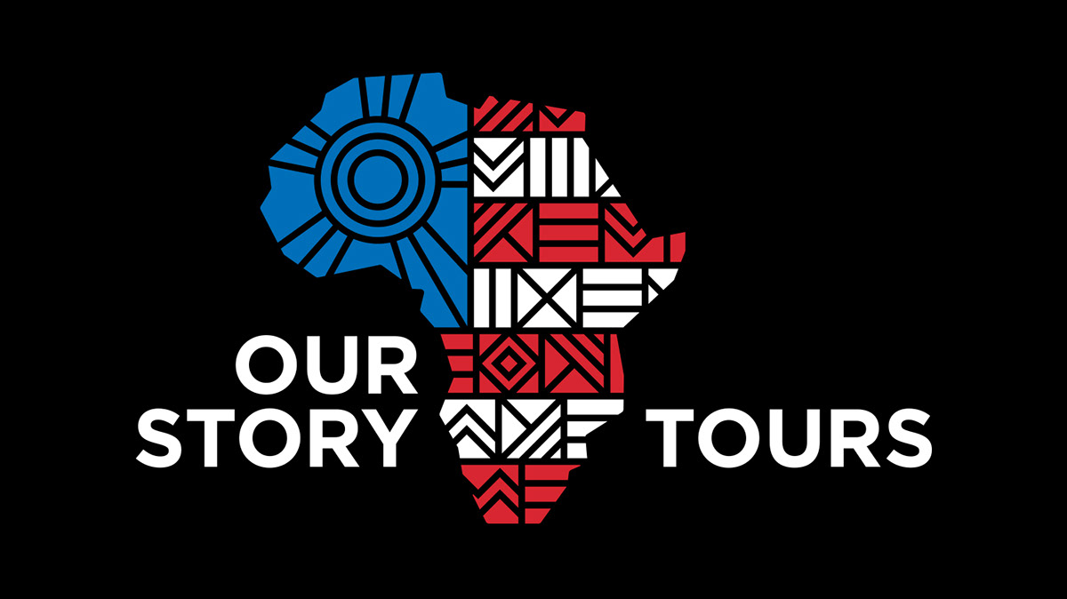 african american america tours africa flag history Small Business logo branding  identity