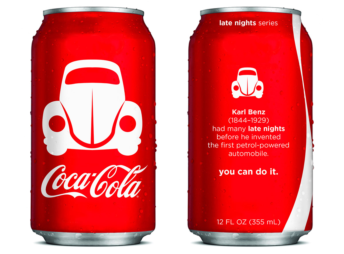 coke Coca Cola can inventions late nights