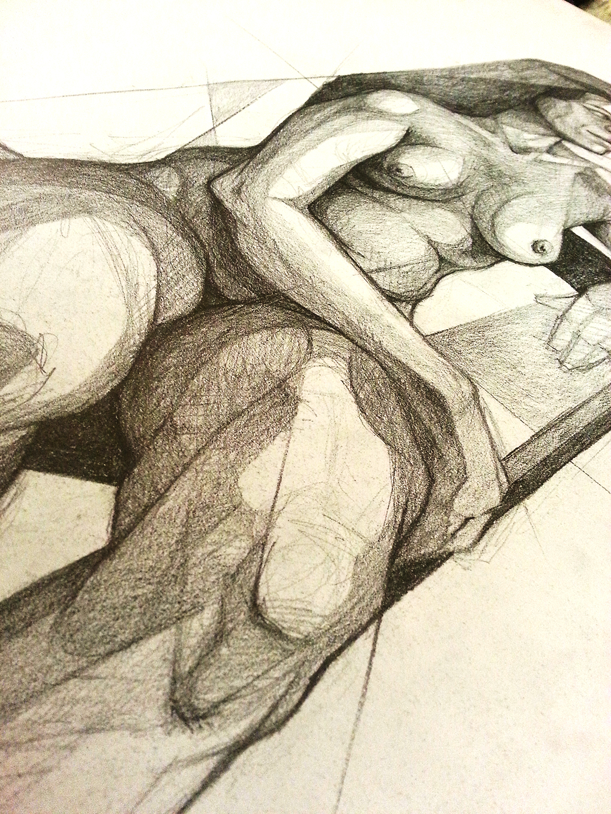 girl life drawing draw nude portrait anatomy art school art still life