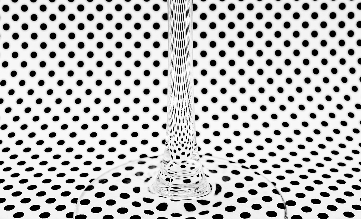 lines dots squares illusion optical art reflection refraction black and white pattern concept