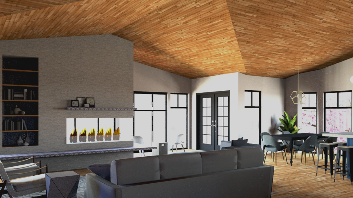 architecture interior design  Residential Design 3D model