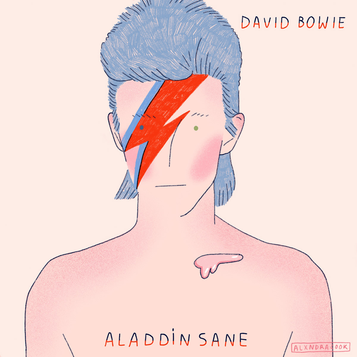 david bowie Bowie fanart drawthisinyourstyle Drawing  Procreate ipadpro art ipadpro ILLUSTRATION  album covers Photography  still life Records record lovers