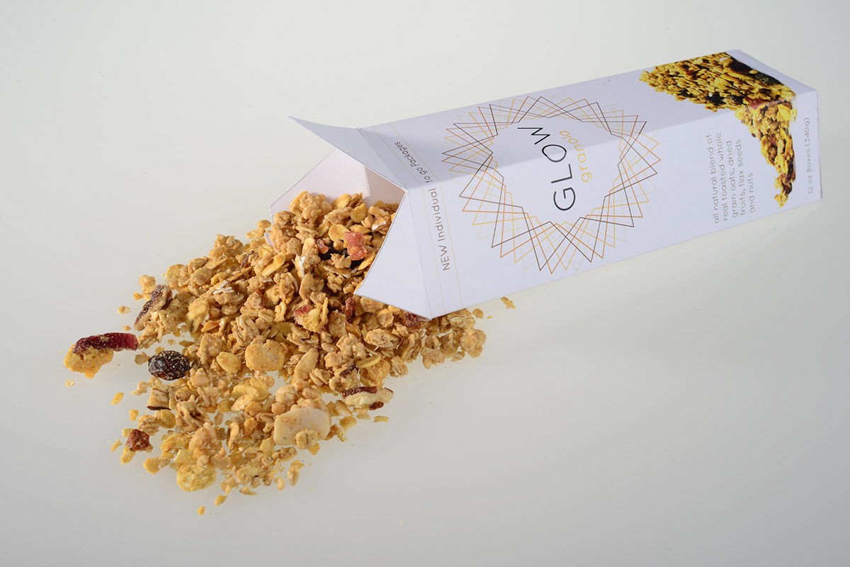 Cereal uw stout Food Packaging GLOW granola