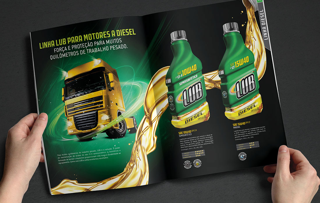 logo Logotipo brand catalogo Catalogue folder oleo lubrificante lubricant car