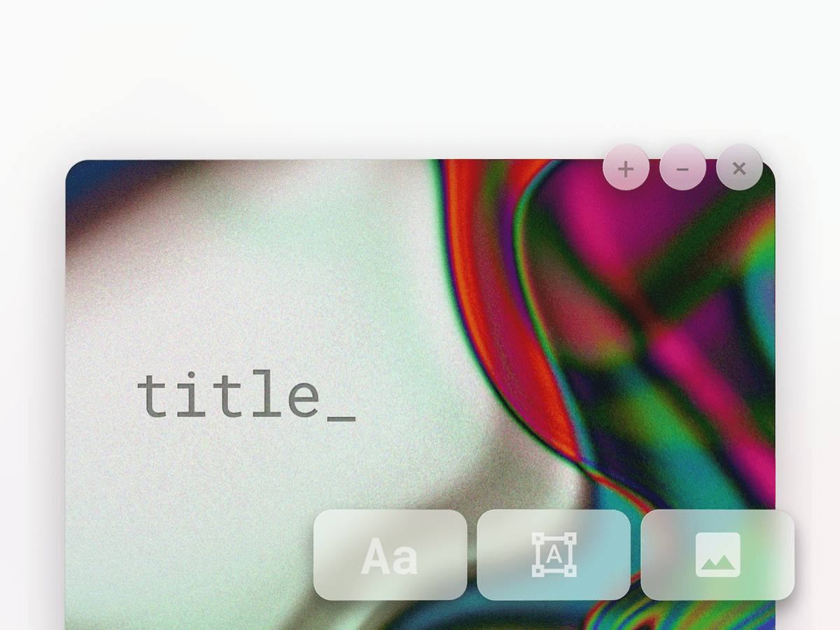 blur colors concept Interface interface design typography   UI/UX