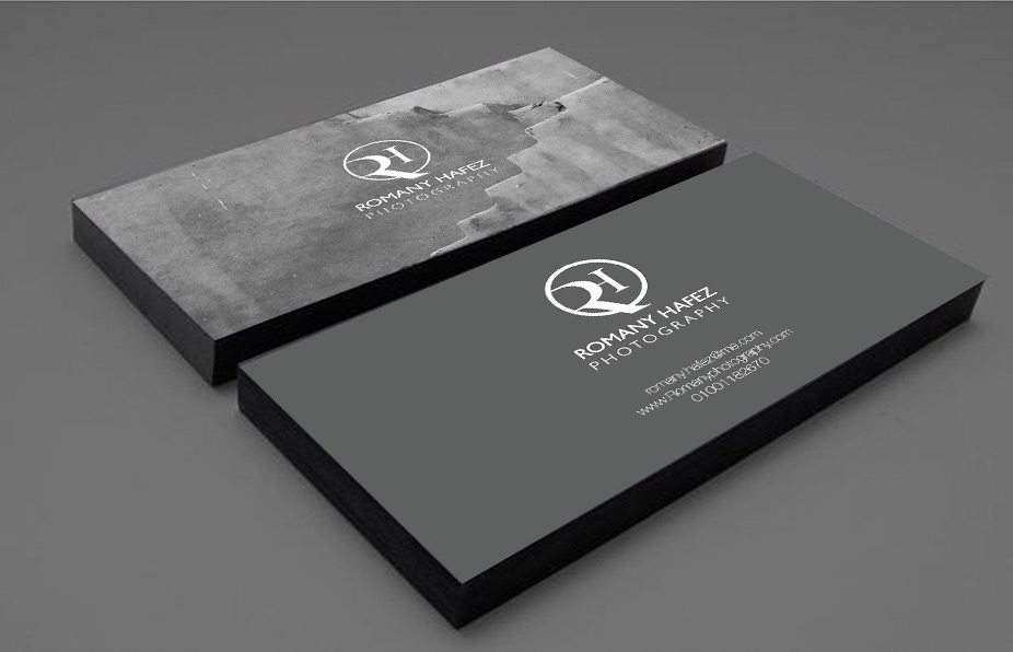 black and white photographer Photography  businesscard design