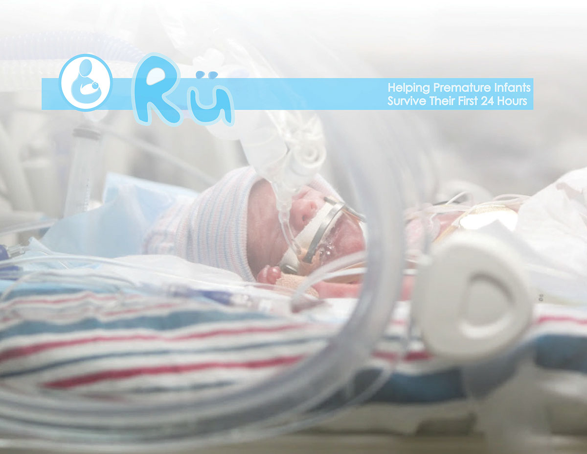 Illustrator photoshop sketching Rhino 3D modeling medical design Premature Infants