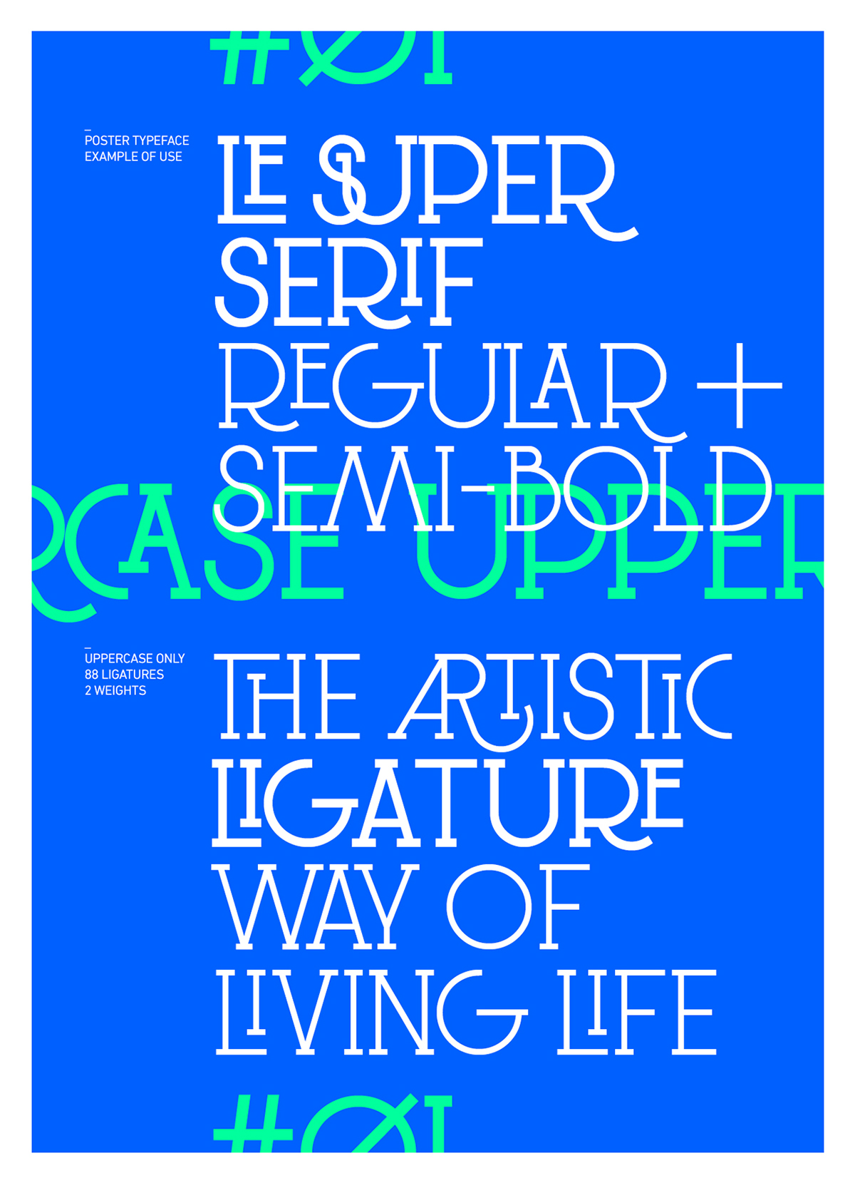 typedesign Typeface free font Ligatures dutch thijs janssen Rotterdam serif
