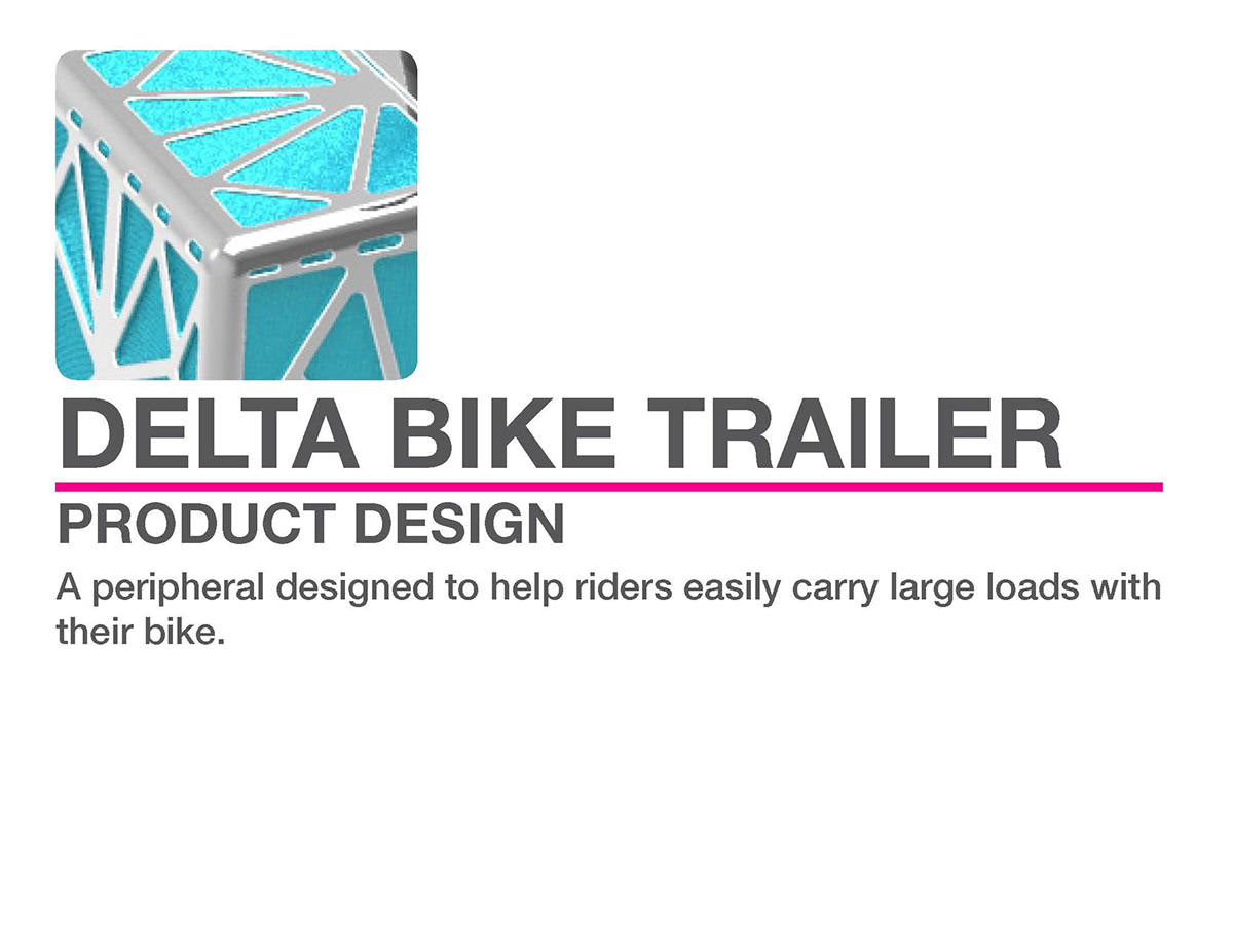 Bicycle  trailer  cargo