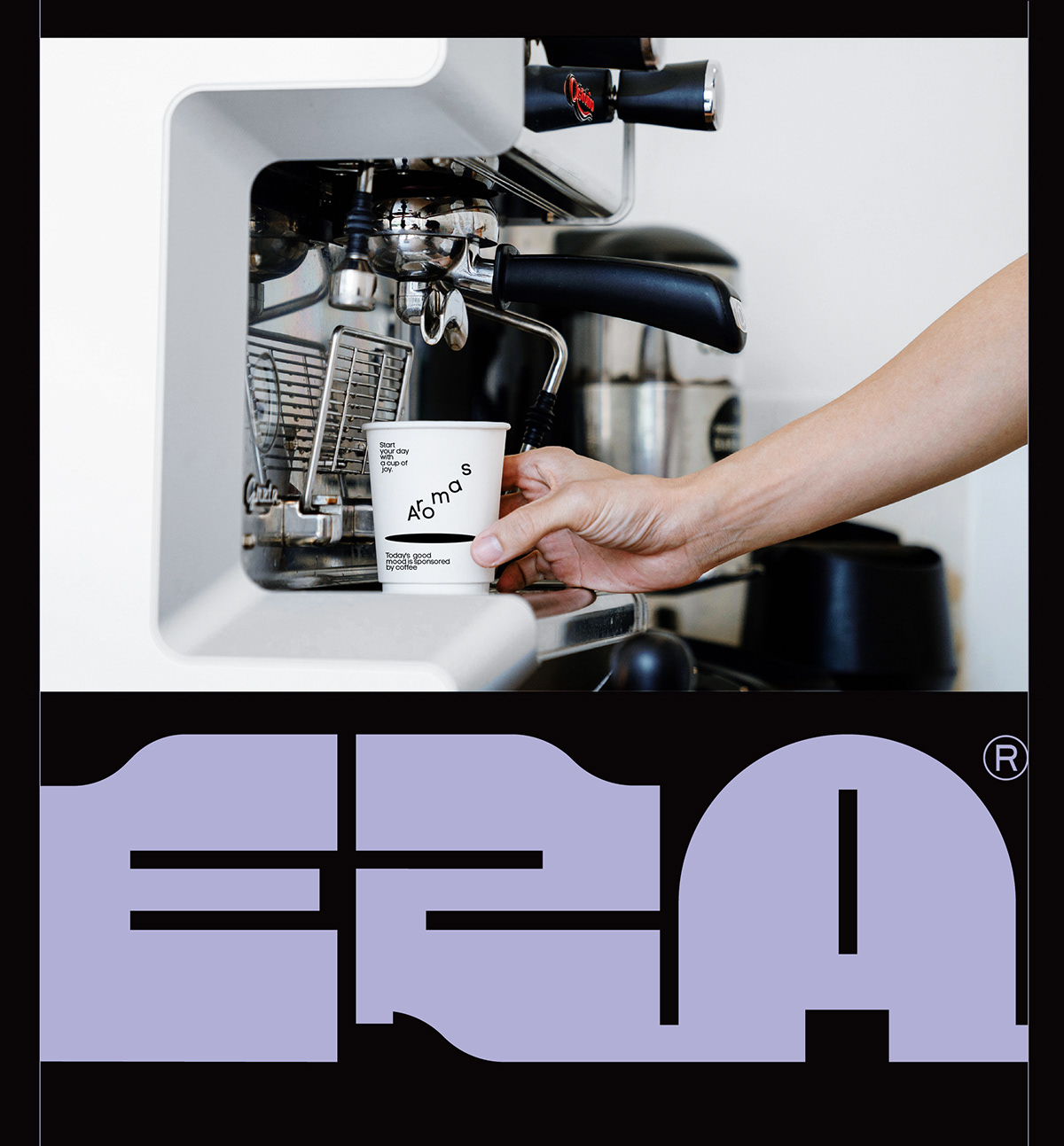 coffee shop brand identity visual Logo Design Packaging