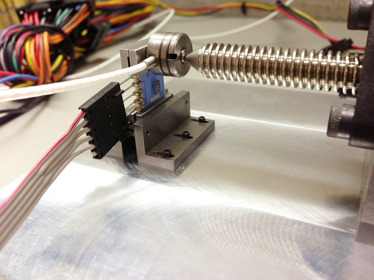 Sensors Package Stress  stepper motor Instrumentation Amplifier  Lead Screw  Load Cell 