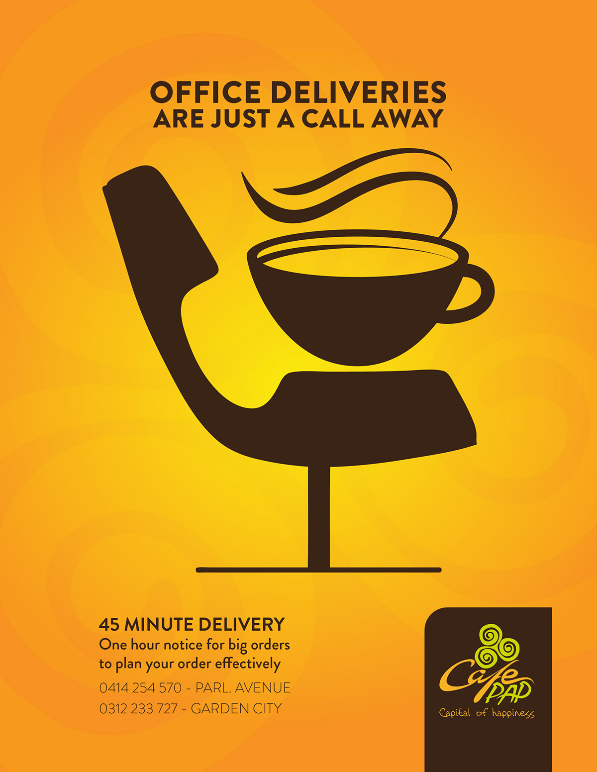 promotions Uganda Cafe PAP ronys digital online Coffee delivery kisambira