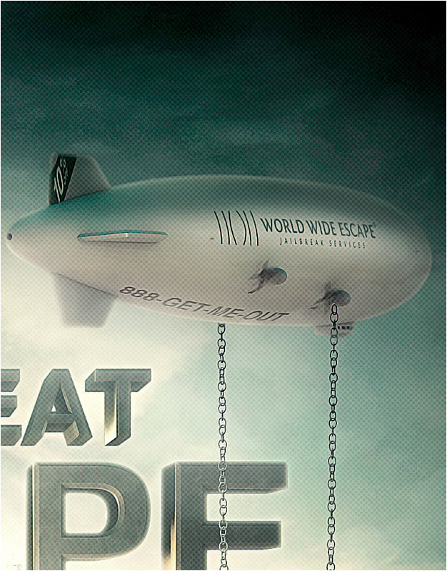 great escape print poster cinema4d eyeofthedesigner falcon White