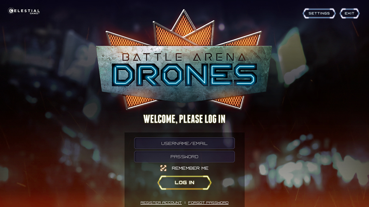 bad video game UI Shooter action drones kit sci-fi