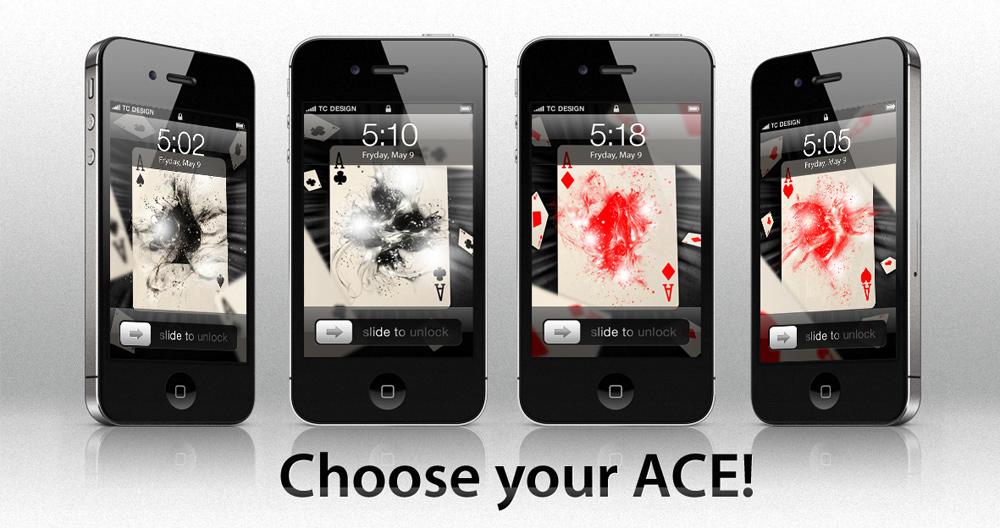 ace hearts clubs spades diamonds Poker