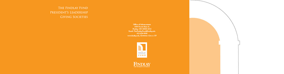 Findlay Fund annual giving die cut